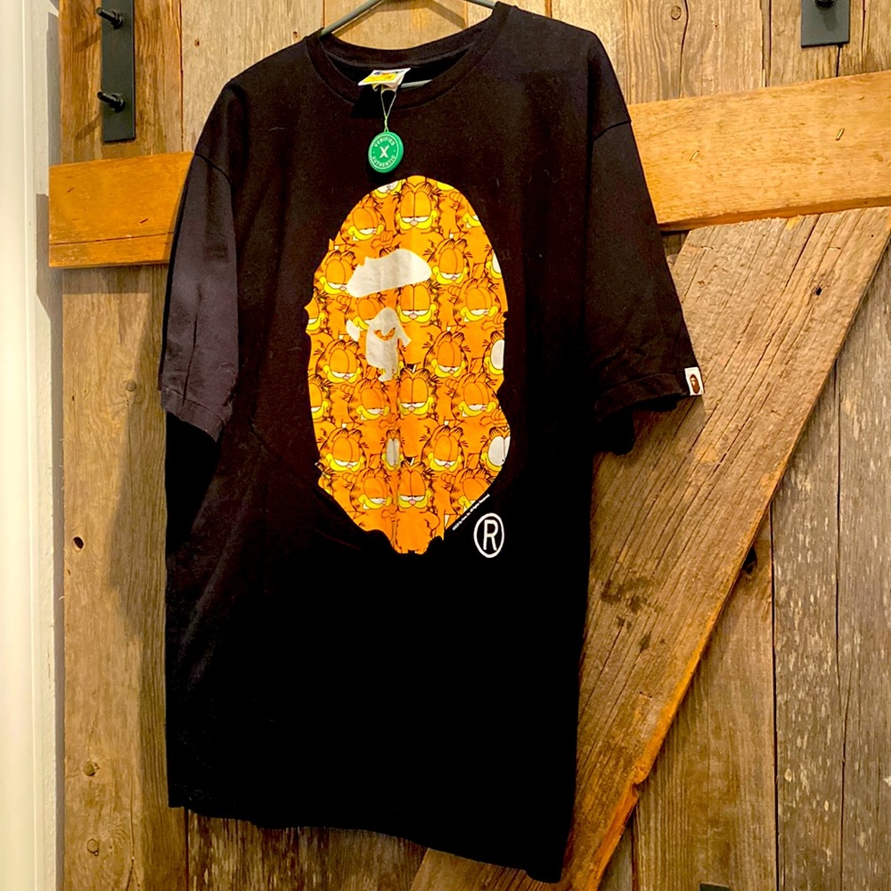 2XL Garfield BAPE Tshirt